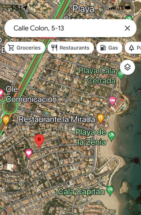 Orihuela Costa 2-Bedroom 1-Bath Renovated Vacation Rental On La Zenia Beach Kültér fotó
